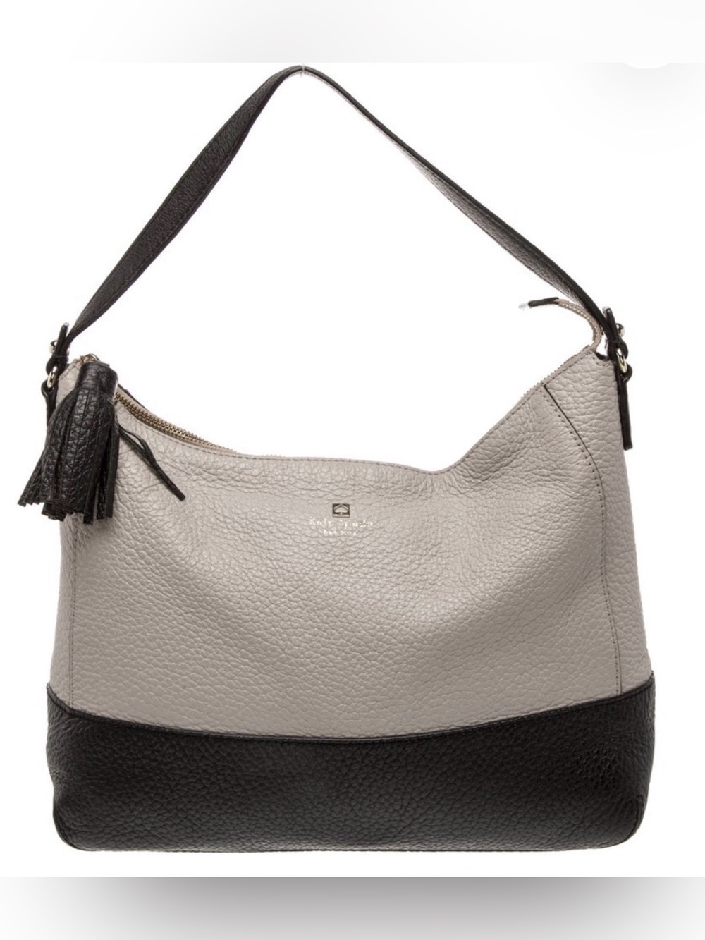 Kate Spade Leather Hobo Shoulder Bag Tassel Colorblock Orig $398